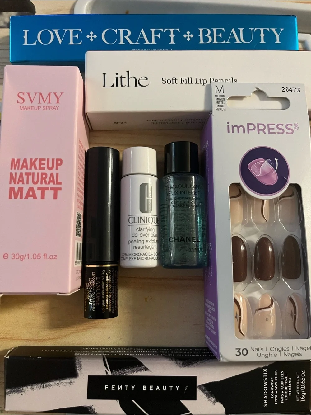 Chanel Clinique Fenty & more 10 Piece Beauty Bundle